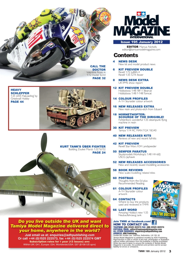 Tamiya Model Magazine 195 (2012-01)